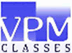 V.P.M. Classes logo
