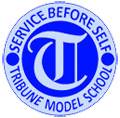 Tribune Model School logo