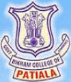 Government Bikram College of Commerce logo