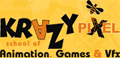 Krazy Pixel School of Animation and Games logo