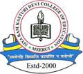 Siya Ram Kasturi Devi College of Education logo