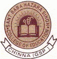 Sant Baba Hazara Singh College of Education logo