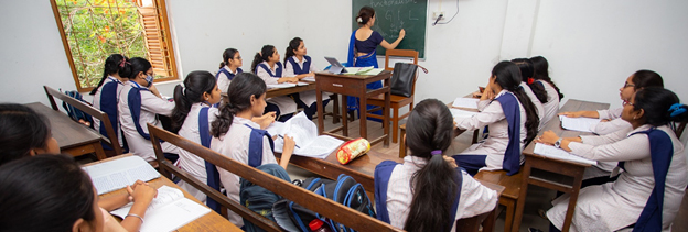 Ramakrishna Sarada Mission Vivekananda Vidyabhavan Girls’ Classroom