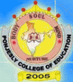 Ponjesly College of Education logo