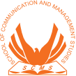 S.C.M.S. School of Masscom Studies logo