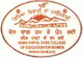 B.K.D. College of Education for Women logo