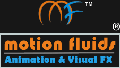 Motion Fluids School of Digital Arts logo