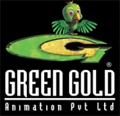 Green Gold Academy of Animation logo