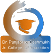Dr. Punjabrao Deshmukh Junior College of Education logo