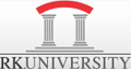 R.K. University logo