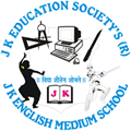 J.K. English Medium Primary and Secondary School logo
