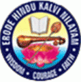 Erode Hindu Kalvi Nilayam Matriclation Higher Secoundary School logo