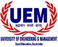 University of Engineering and Management (UEM) logo