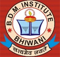 B.D.M. Institute Senior Secondary School logo