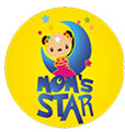 Mom's Star Daycare and Playway logo