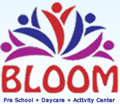 Bloom International Child Development Centre logo.