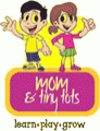 Mom and Tiny Tots Play School logo